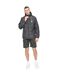 Mens janscore jacket dark grey Crosshatch-3