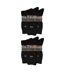 6 Pairs Mens Thermal Indoor Slipper Socks with Grips-2