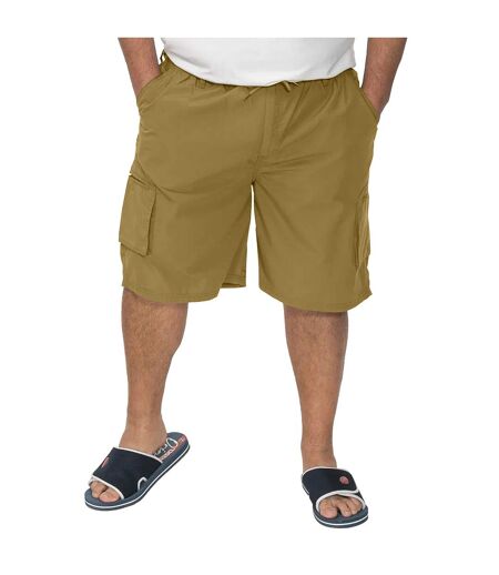 Short à poches d555 nick homme beige Duke