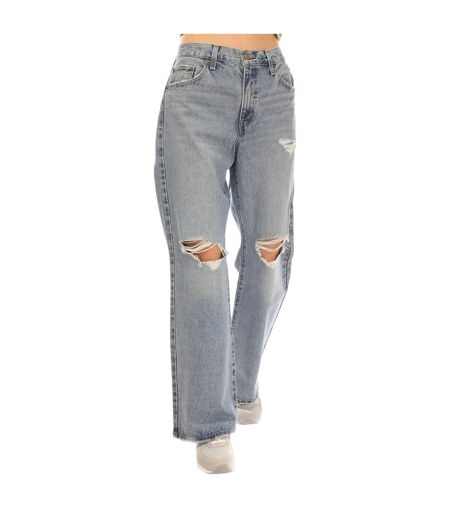Jean Motif/style Usé Femme Flea Market Levis