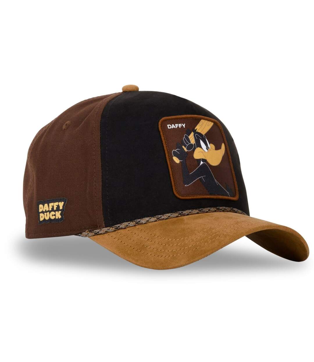 Casquette homme trucker en suedine finitions premium Looney Tunes Daf Capslab-4