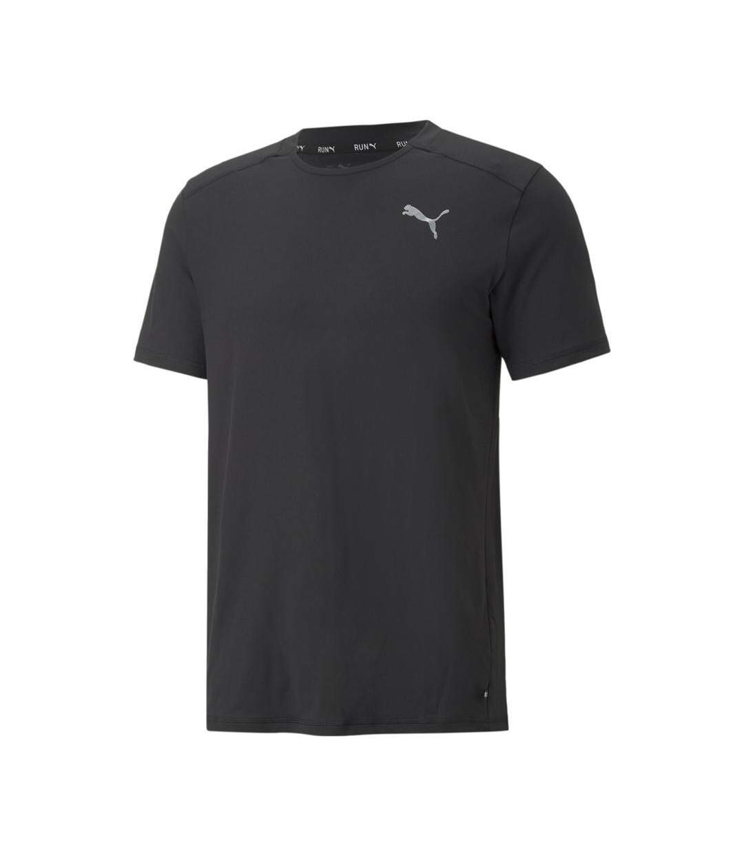 T-shirt Noir Homme Puma Cloud - M