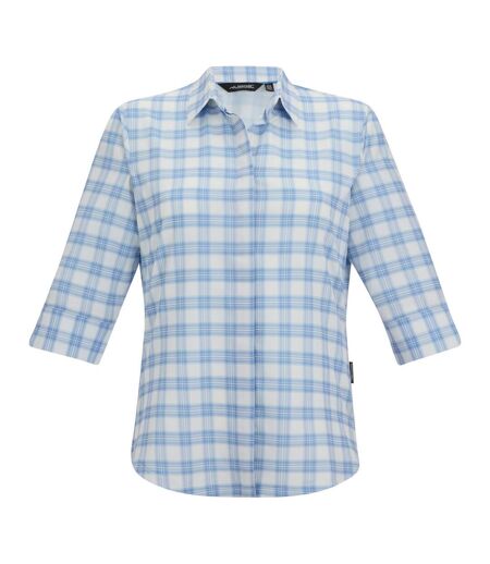 Chemisier Motif/style À Carreaux Keralin Femme Denim Délavé Regatta