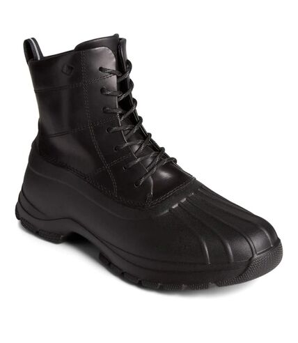 Sperry Womens/Ladies Duck Float Leather Boots (Black) - UTFS10005
