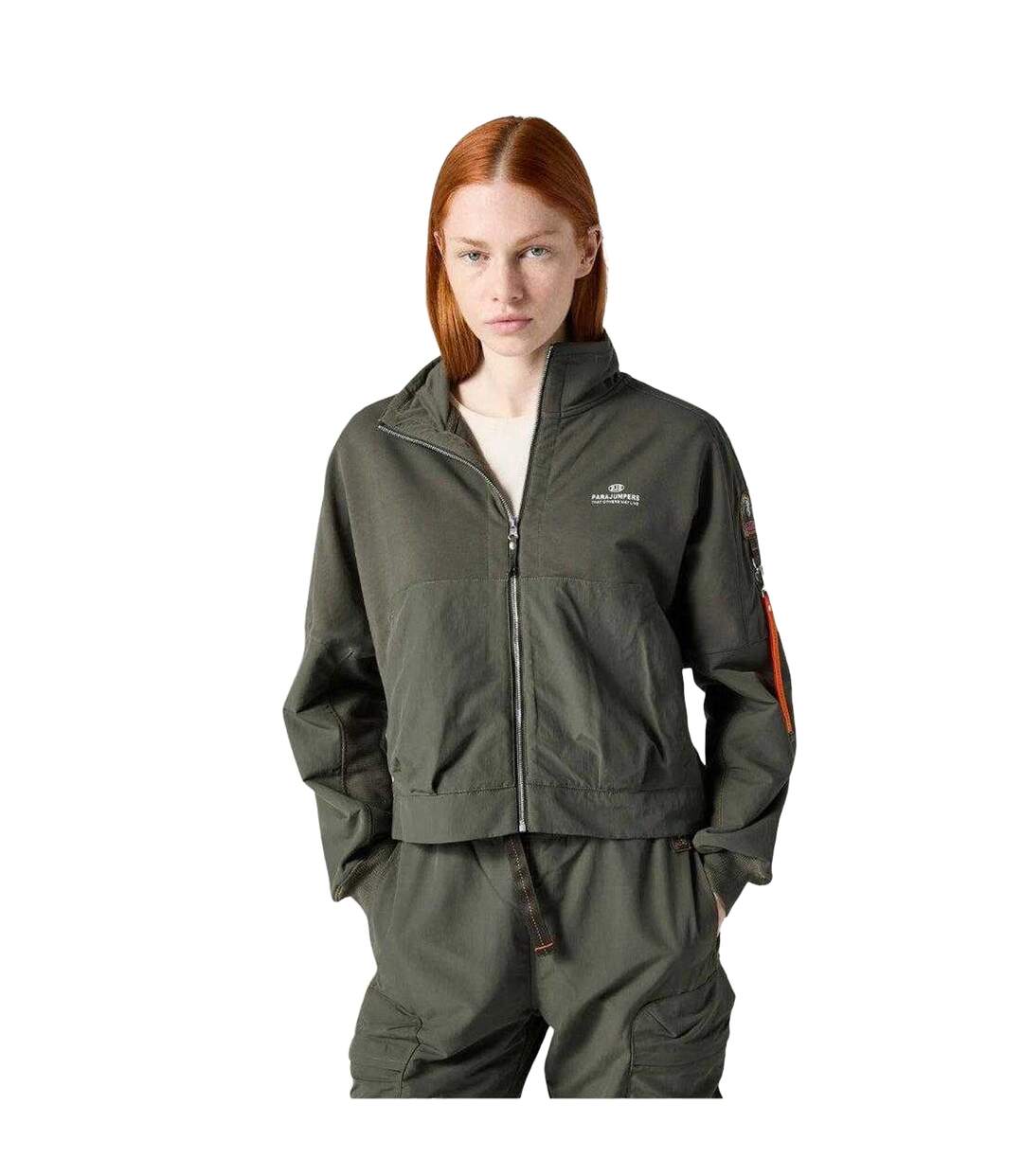 Unisex Adult Jade Full Zip Sweatshirt Dark Mud Grey Parajumpers-1