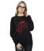 Disney - Sweat ALADDIN MOVIE JAFAR FLAMES LOGO - Femme (Noir) - UTBI5483-2