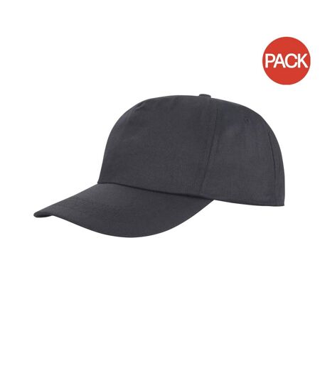 Lot de 2  casquettes houston adulte noir Result