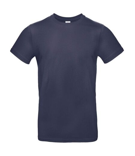Tee-shirt B&c Mens #e190 Bleu Marine Foncé B And C