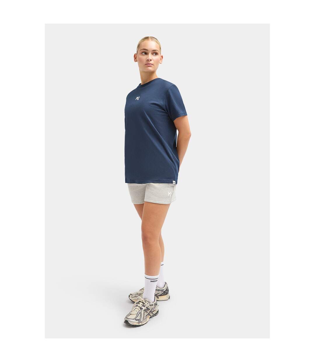 T-shirt Jules Femme Bleu Marine Miss Kick-4