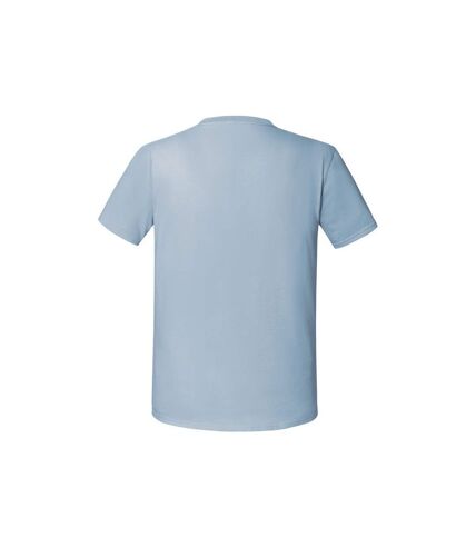 Fruit of the Loom Mens Iconic Premium Ringspun Cotton T-Shirt (Mineral Blue)