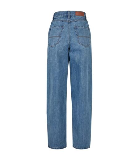 Jean 90's Femme Bleu Délavé À La Pierre Ponce Urban Classics