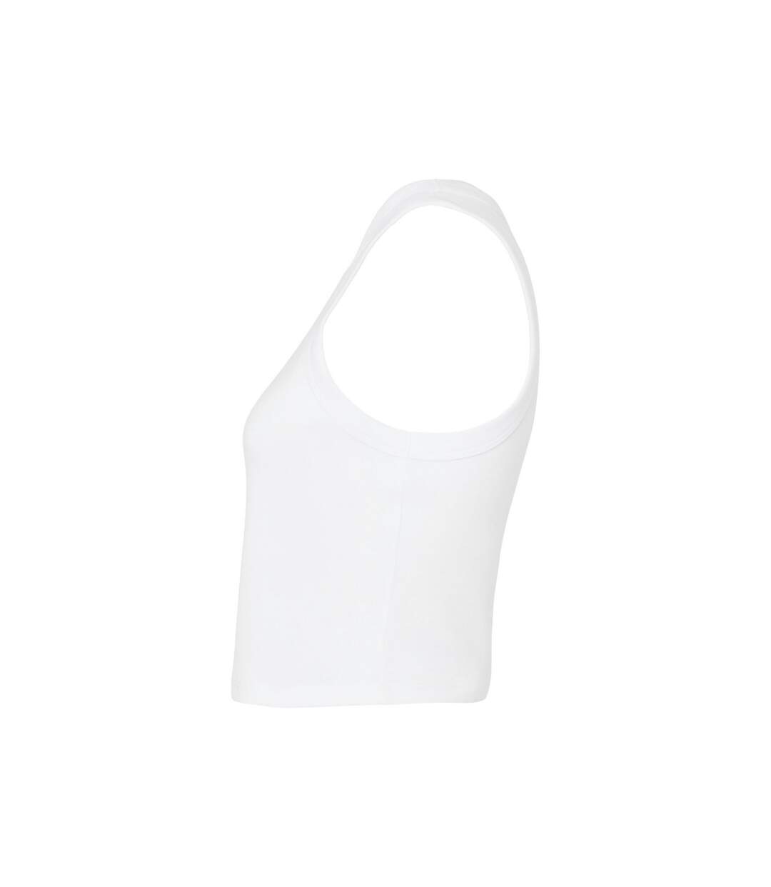 Débardeur Femme Blanc Bella + Canvas-3
