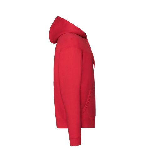 Veste À Capuche Premium Homme Rouge Fruit Of The Loom