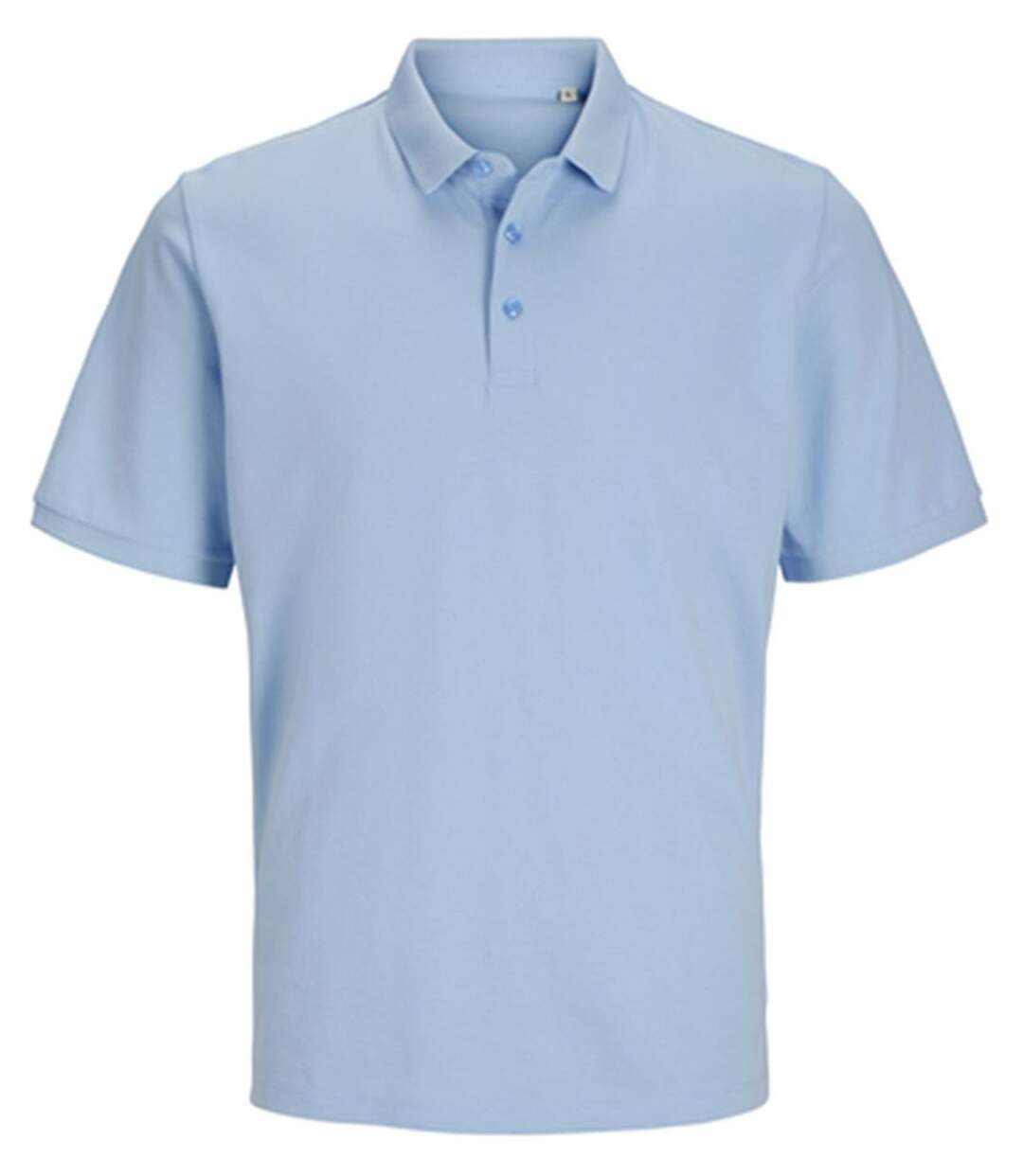 Polo manches courtes - JACK&JONES - Unisexe - JJ7556 - bleu ciel