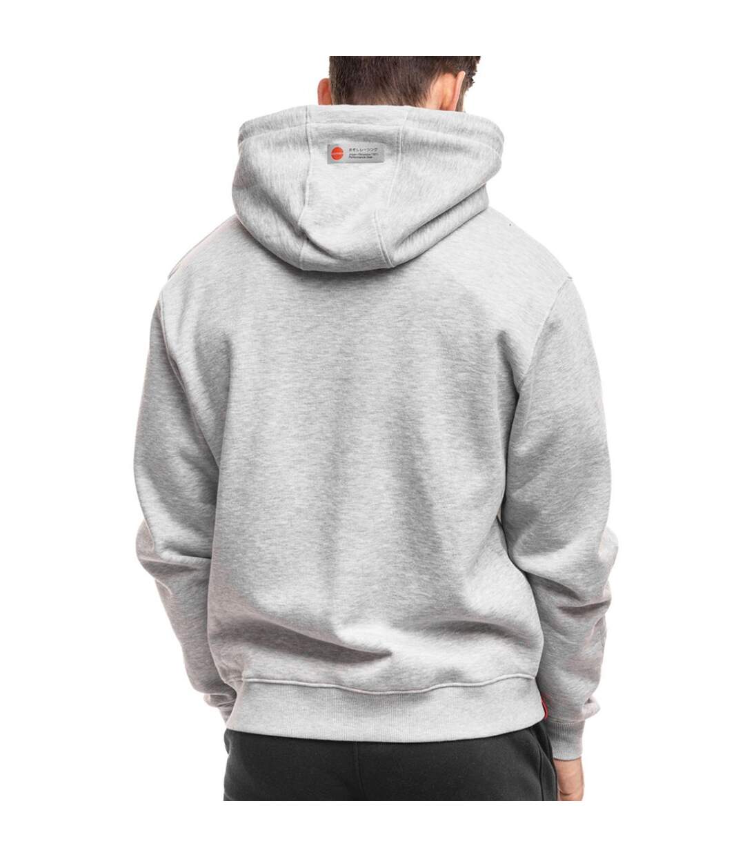 Sweat À Capuche Pecos Homme Gris Ozoshi-2