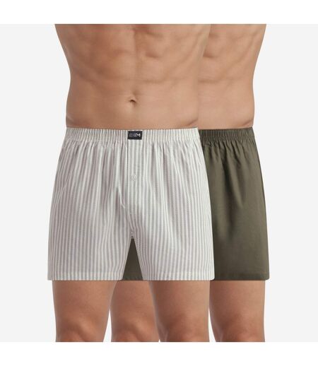 Lot de 2 Caleçons Coton Stretch