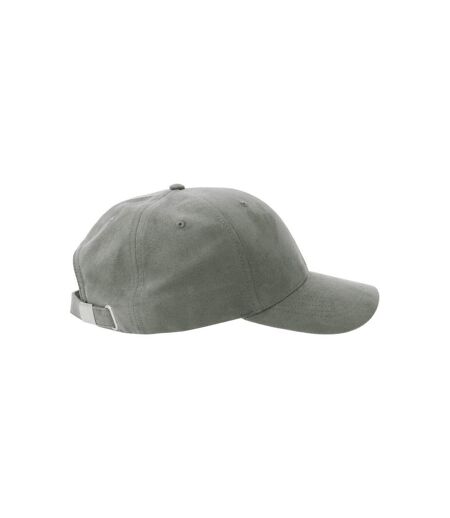 Casquette De Baseball Motif/style 6 Panneaux Fam-s Adulte Gris Atlantis Headwear