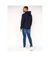Crosshatch Mens Catlock Hoodie (Navy)