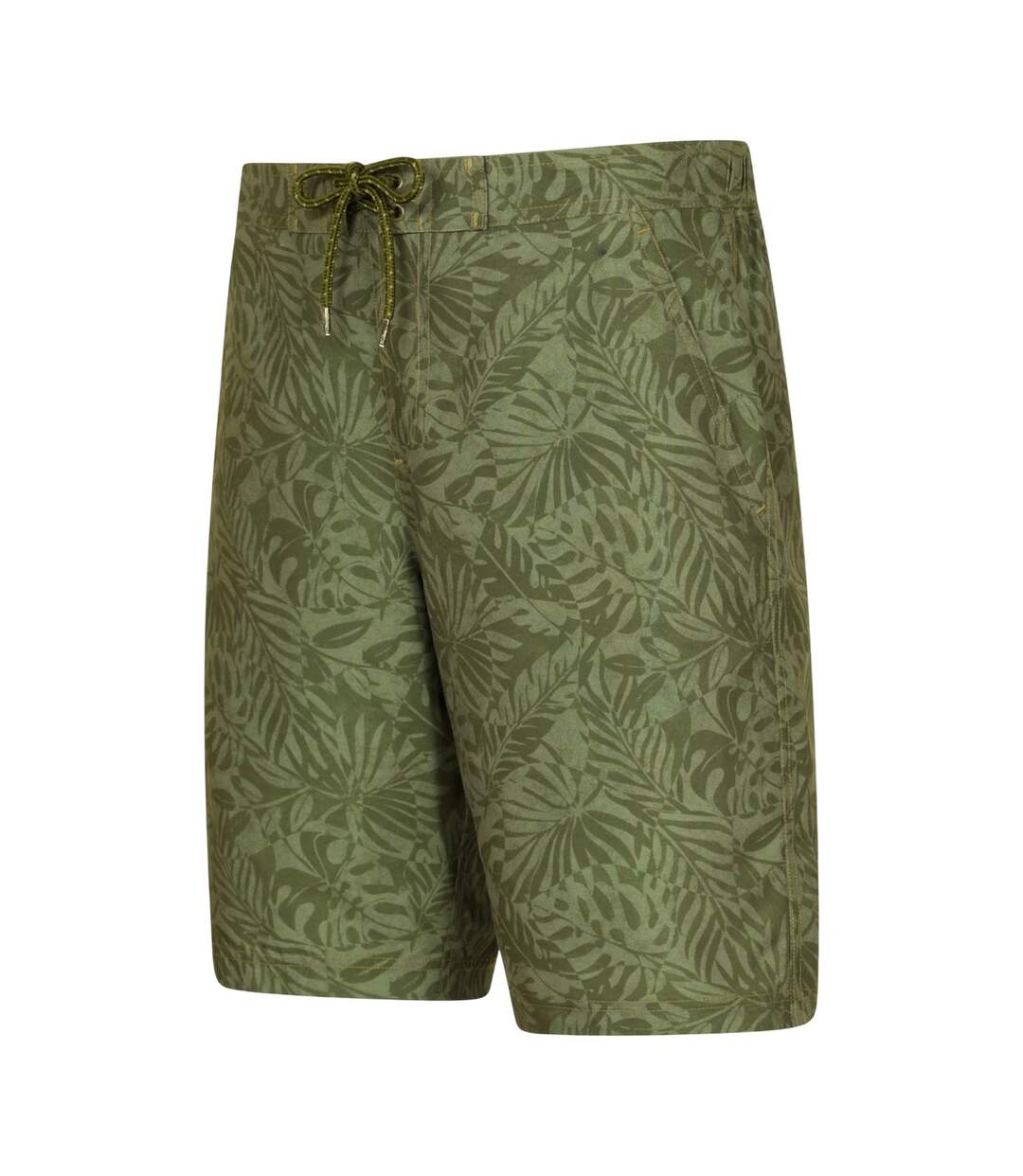 Mens Ocean Tropical Board Shorts Dark Khaki Mountain Warehouse-4