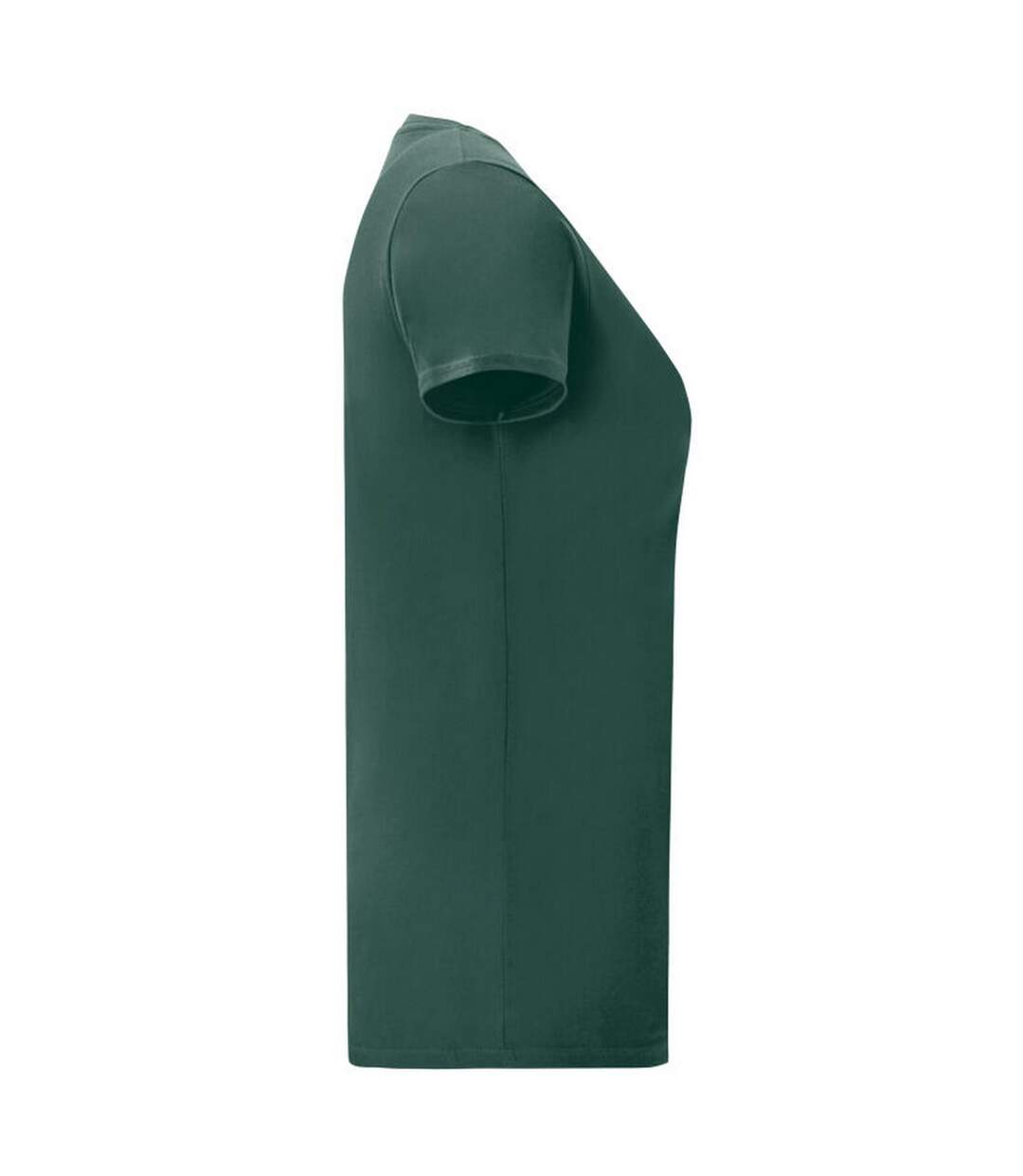 T-shirt Iconic Femme Vert Forêt Fruit Of The Loom-3