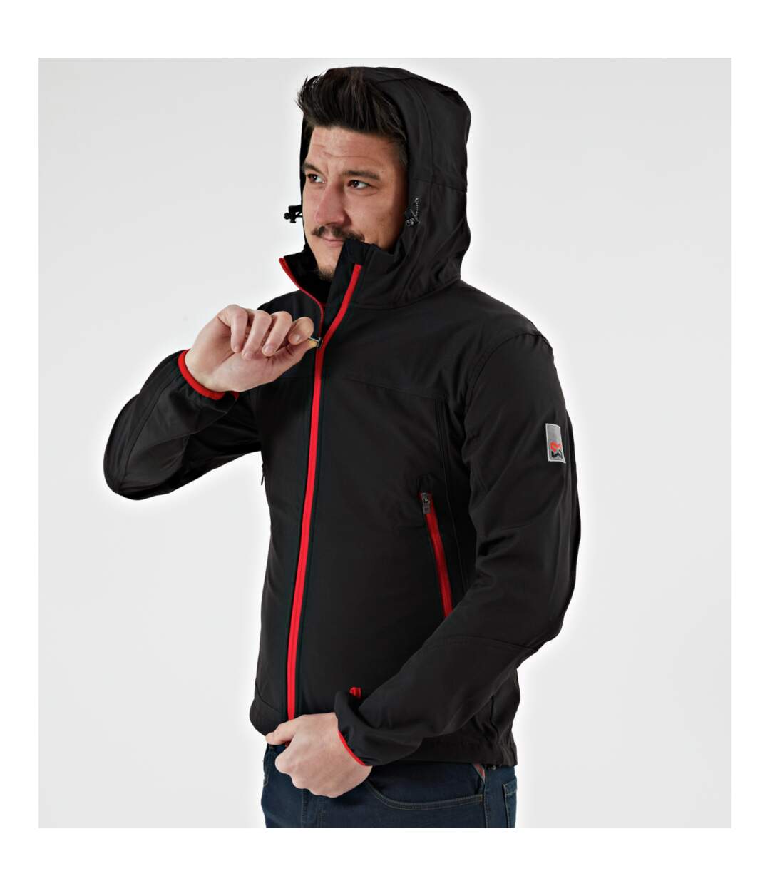 Softshell de travail X Titan Würth MODYF Noire-4