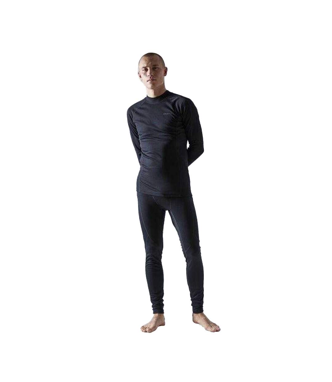 Mens Core Base Layer Set Black Craft-1