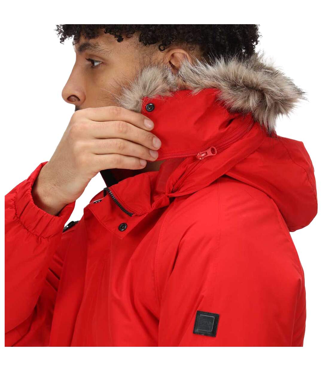 Parka salinger homme rouge Regatta-3