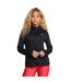 Womens/ladies Tech Lightweight Tracksuit Top Black Under Armour-4