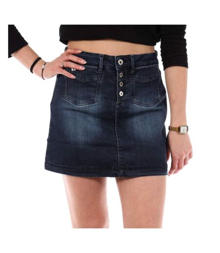Jupe bleu femme kaporal valbi