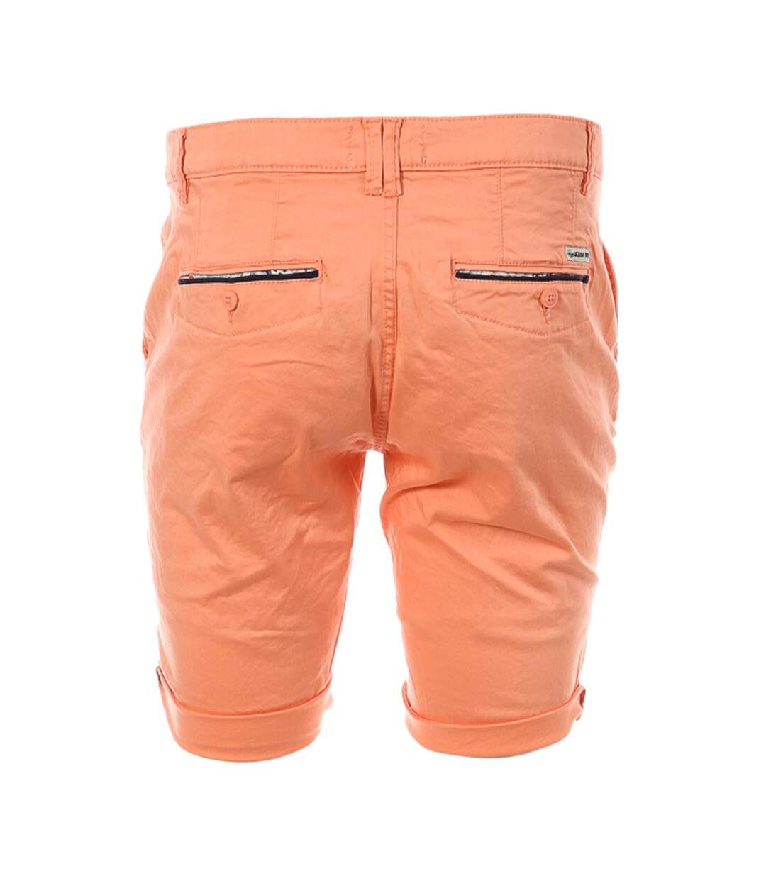 Short orange vif homme american people most-2