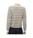 Pull beige/blanc femme vero moda fantastic - l-2