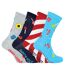 Sweet Shop Candy Socks in a Gift Box | BOXT Socks | 4 Pair Multipack | Mens Novelty Gift Socks