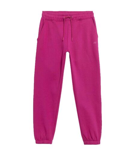 Pantalon De Jogging Cas F475 Femme Rose Foncé 4F