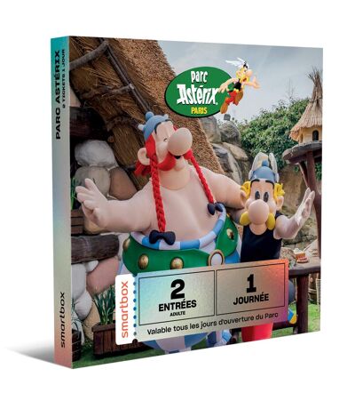 Une journée au Parc Astérix en 2025 pour 2 adultes - SMARTBOX - Coffret Cadeau Multi-thèmes