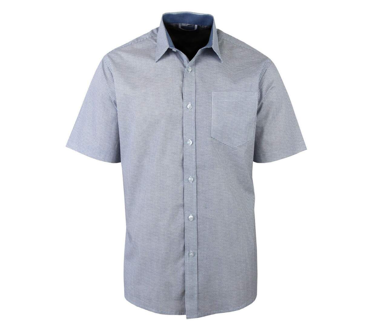 Chemise manches courtes à motifs CH4032-1