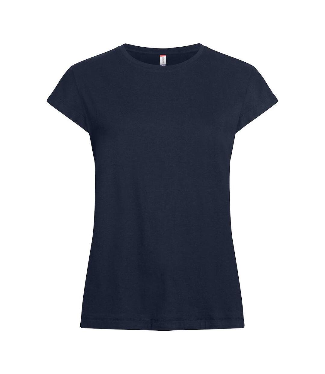 T-shirt fashion femme bleu marine foncé Clique-1