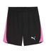 Mens Liga Football Shorts Pink Black Puma-2