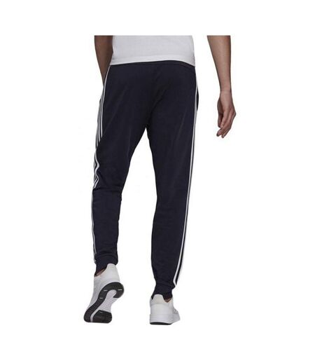 Pantalon De Jogging Échauffement Style 3 Rayures Essentials Homme Bleu Marine Adidas