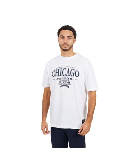 T-shirt Homme Blanc Cassé Brave Soul