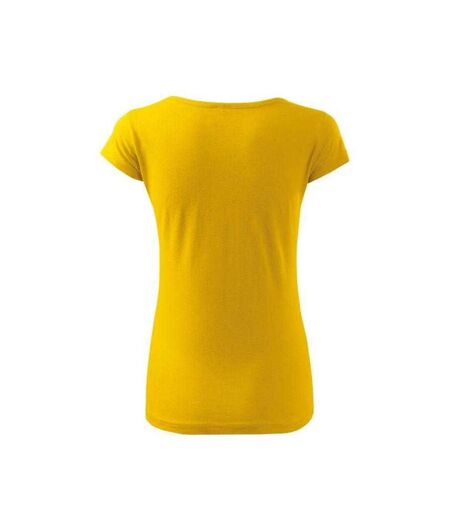 T-shirt Pure Femme Jaune Malfini