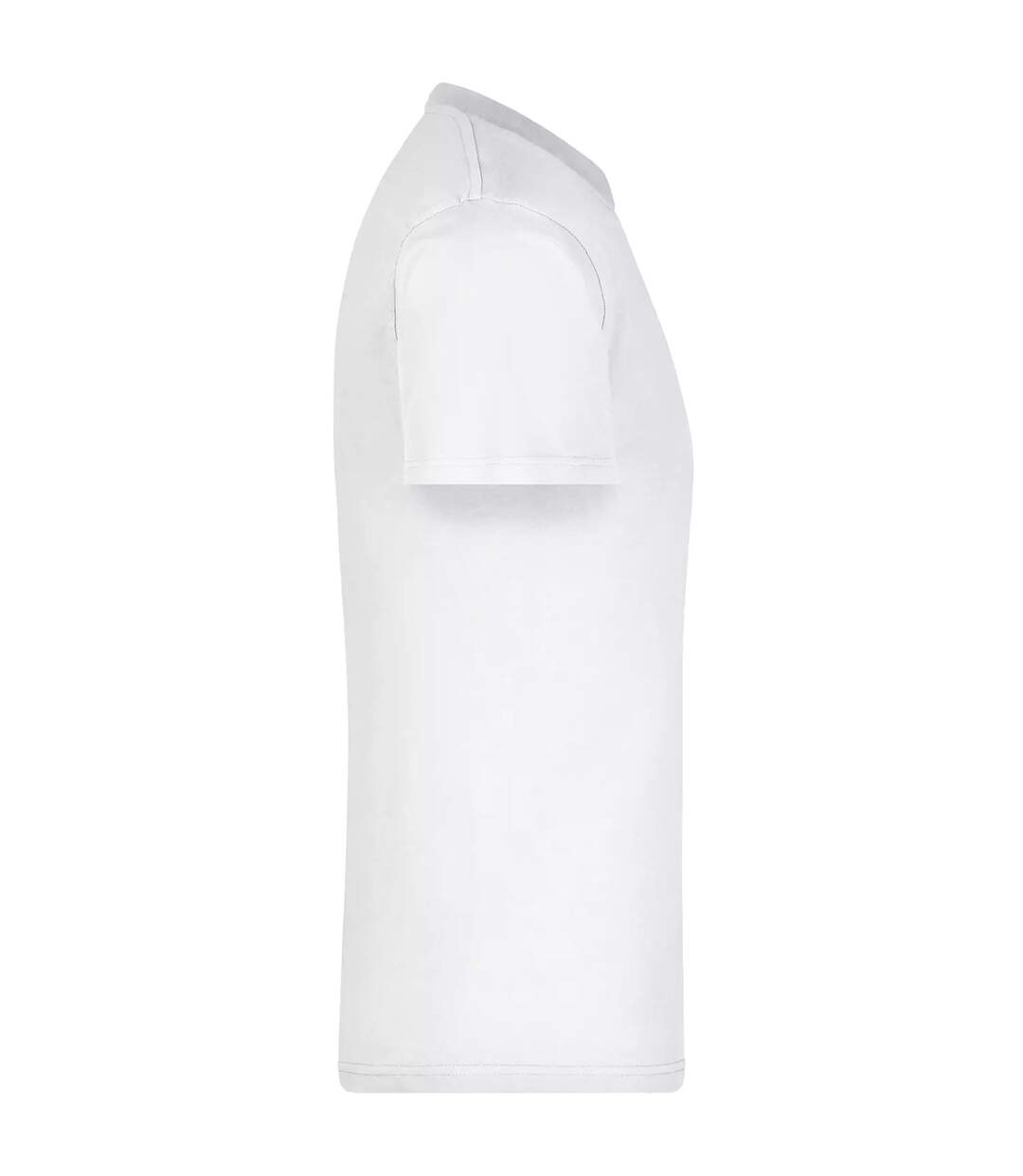 T-shirt Motif/style Uni Homme Blanc James And Nicholson-3