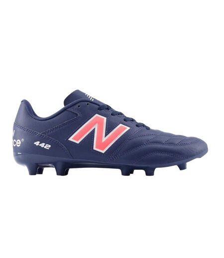 Chaussures De Foot Pour Terrain Ferme Homme Bleu Marine Rouge New Balance