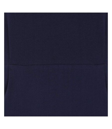 Womens/ladies Pocket Long-sleeved Dress Marine Lazy Jacks