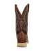 Mens Rebel Pro Lite Grain Leather Cowboy Boots Rustic Tan Durango-2
