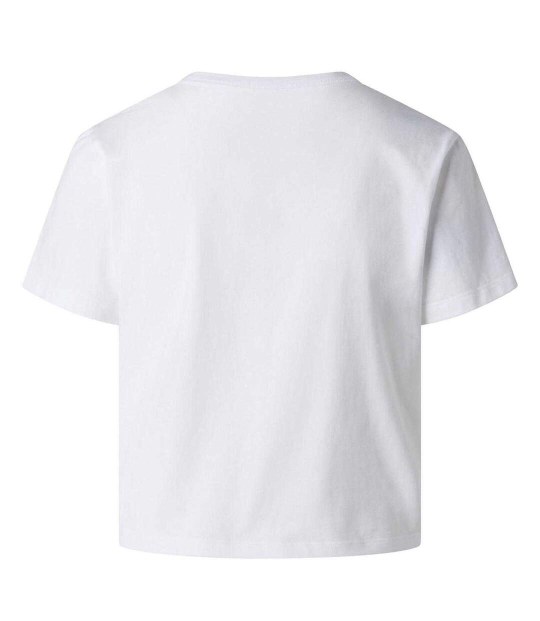 T-shirt Femme Blanc The North Face-3