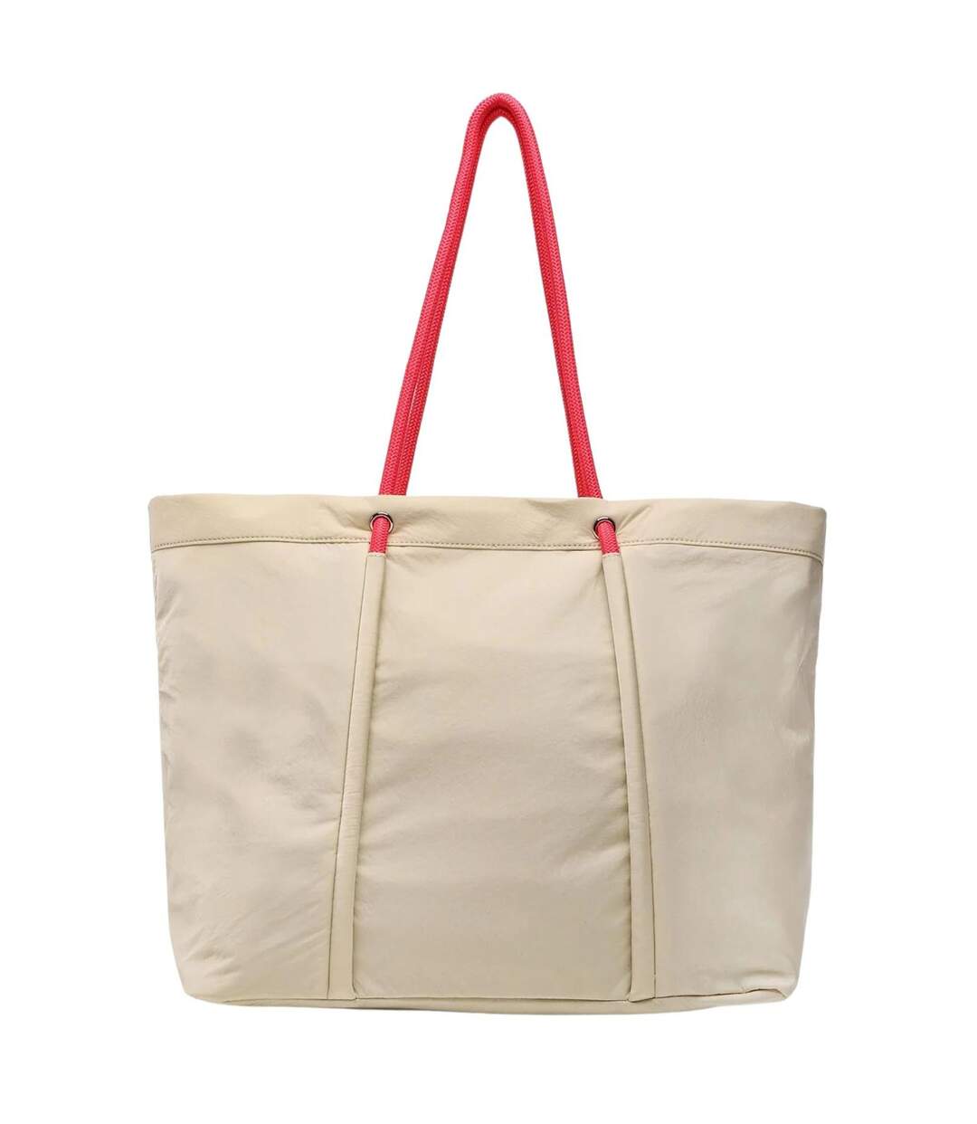 Tote Bag Femme Taille Unique Beige Rouge Tommy Hilfiger-4