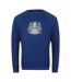 Mens Iconic Crest Crew Neck Tracksuit Navy Blue Aquascutum-3