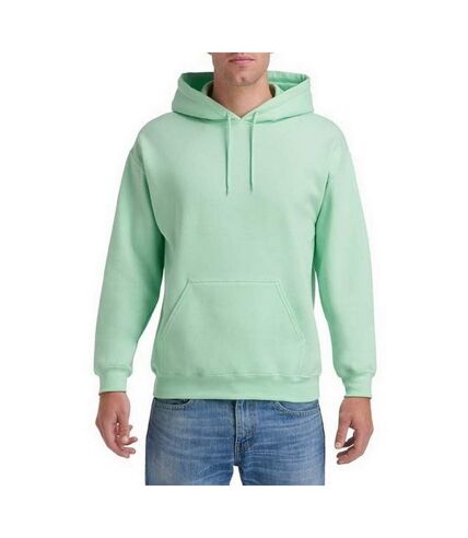 Sweatshirt à capuche unisexe vert menthe Gildan