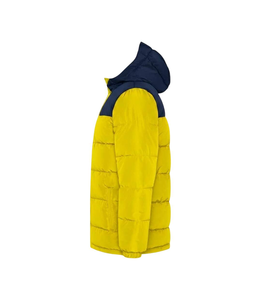 Veste Isolée Tallin Adulte Jaune Bleu Marine Foncé Roly-4