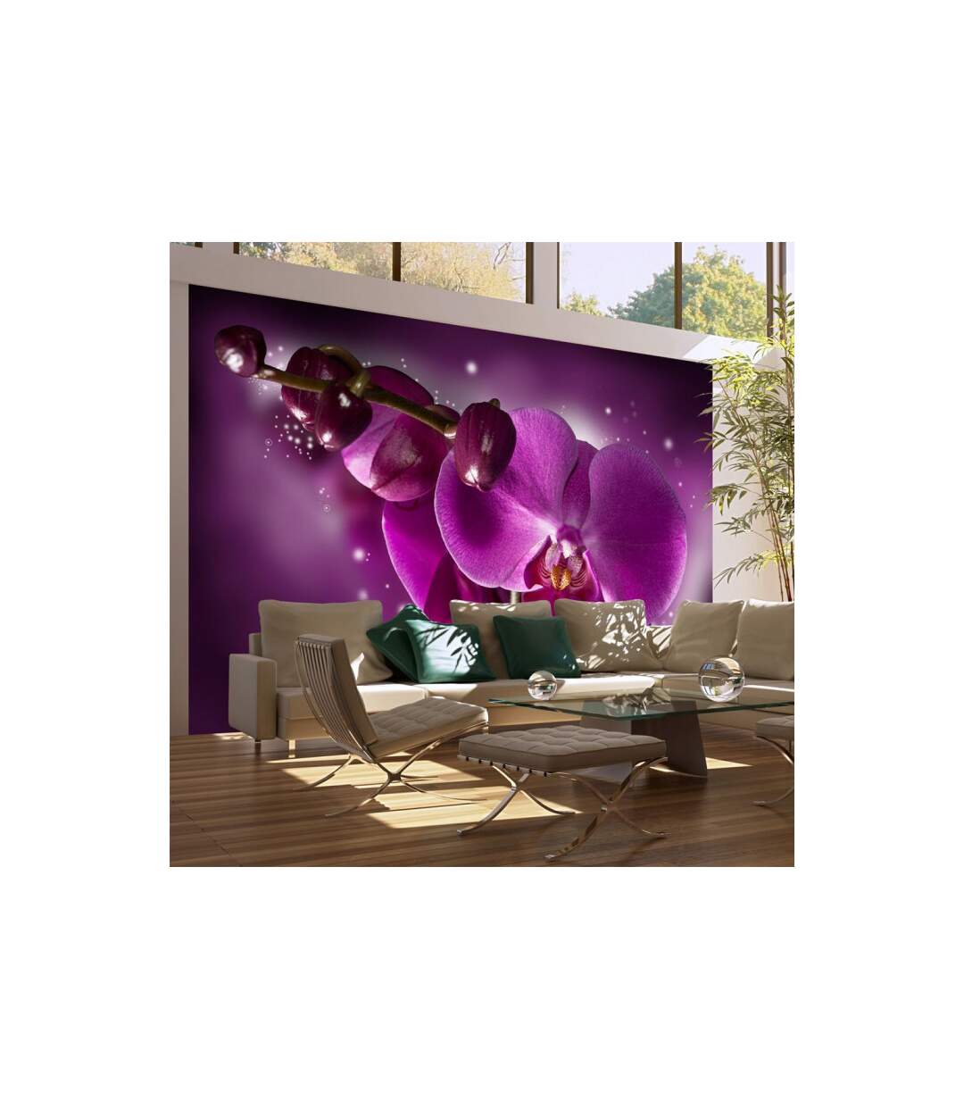 Papier Peint Conte & Orchidée 270x450cm-1